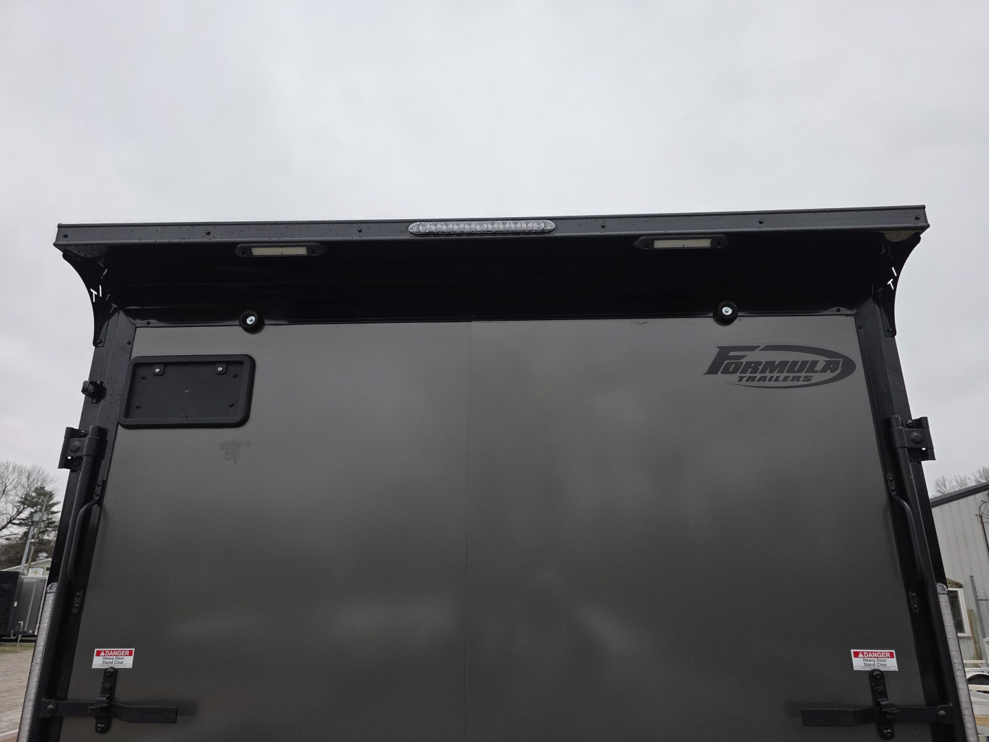 New 2026 Formula Trailers 7.5X16 UTV SXS ESCAPE DOOR BLACKOUT SCREWLESS GOLF CART Cargo / Enclosed Trailer
