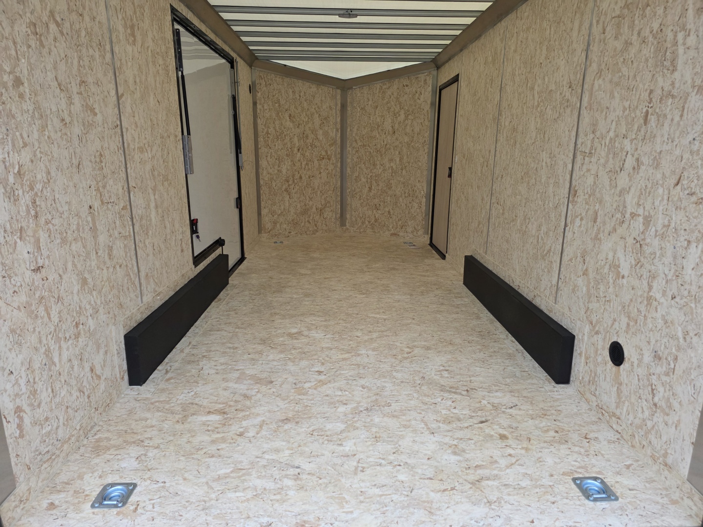 New 2026 Formula Trailers 7.5X16 UTV SXS ESCAPE DOOR BLACKOUT SCREWLESS GOLF CART Cargo / Enclosed Trailer