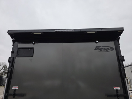 New 2026 Formula Trailers 7.5X16 UTV SXS ESCAPE DOOR BLACKOUT SCREWLESS GOLF CART Cargo / Enclosed Trailer