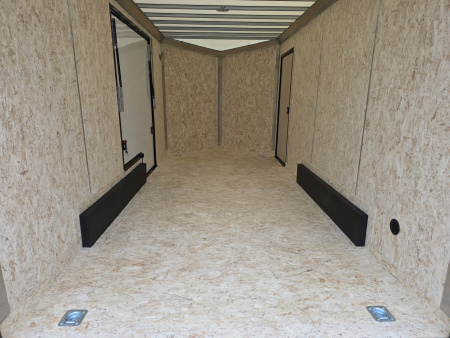 New 2026 Formula Trailers 7.5X16 UTV SXS ESCAPE DOOR BLACKOUT SCREWLESS GOLF CART Cargo / Enclosed Trailer