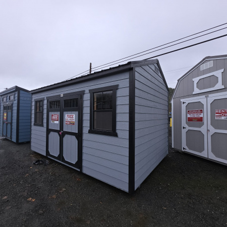 New SHED 2025 OLD HICKORY 10X16 UTILITY BUILDING SHED LAP SIDING