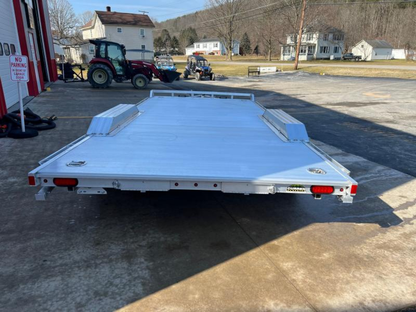 New 2024 Aluma WB18-TA-EL-DOF-R-RR-RTD Utility Trailer