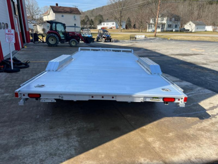 New 2024 Aluma WB18-TA-EL-DOF-R-RR-RTD Utility Trailer