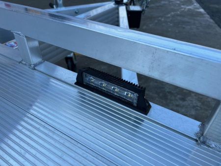 New 2024 Aluma WB18-TA-EL-DOF-R-RR-RTD Utility Trailer