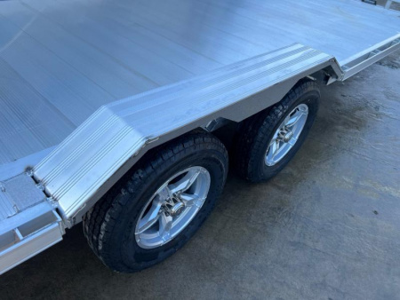New 2024 Aluma WB18-TA-EL-DOF-R-RR-RTD Utility Trailer
