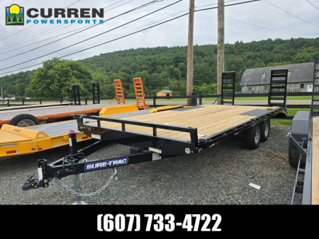New 2024 Sure-Trac ST102173TDO2A-B-100 Equipment Trailer