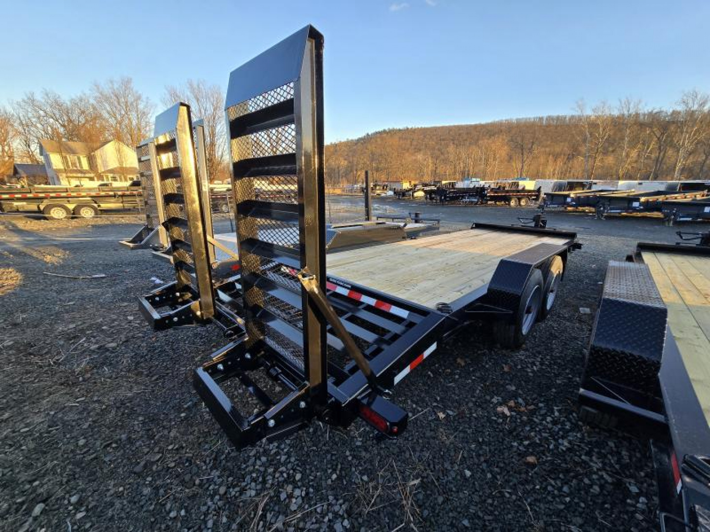 New 2025 Sure-Trac STBIT8220-BP-176 Equipment Trailer