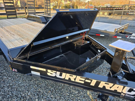 New 2025 Sure-Trac STBIT8220-BP-176 Equipment Trailer