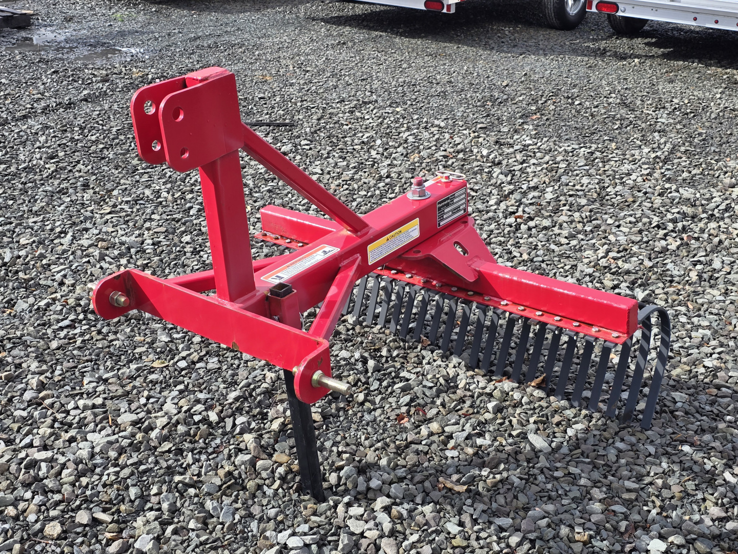 New 2025 Mahindra Landscape Rake 4'