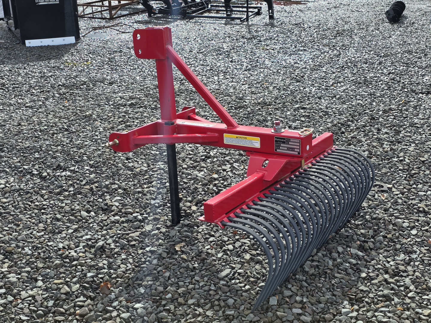 New 2025 Mahindra Landscape Rake 4'
