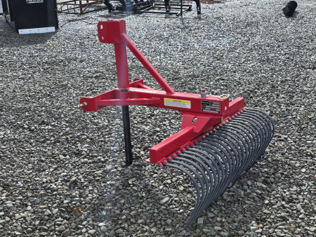New 2025 Mahindra Landscape Rake 4'