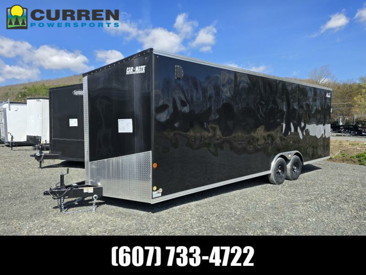 New 2025 Car Mate Trailers CM824AVL-CT Cargo / Enclosed Trailer