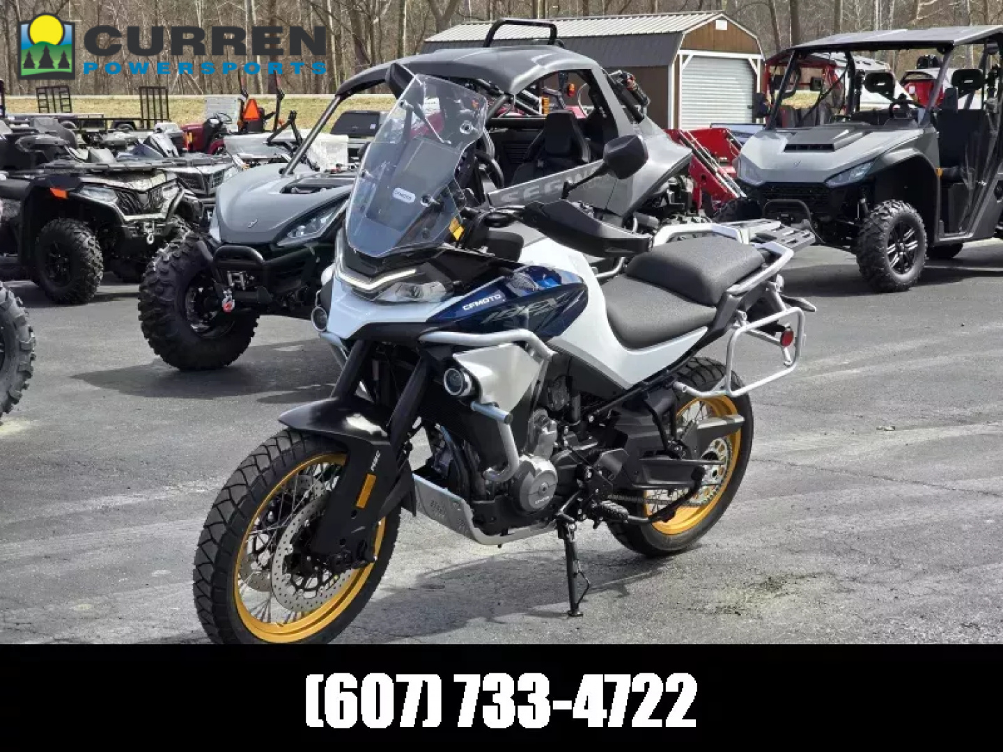 New 2025 CFMOTO 800-E IBEX Motorcycle