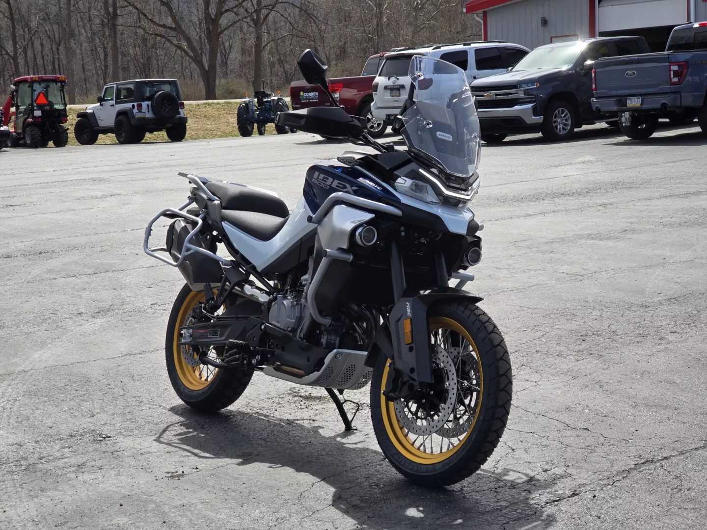 New 2025 CFMOTO 800-E IBEX Motorcycle