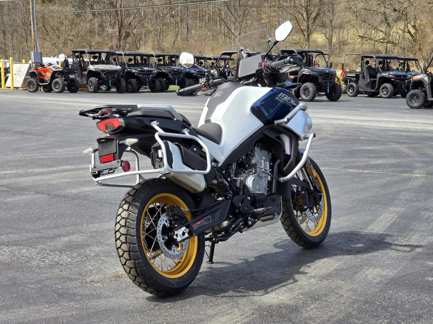 New 2025 CFMOTO 800-E IBEX Motorcycle