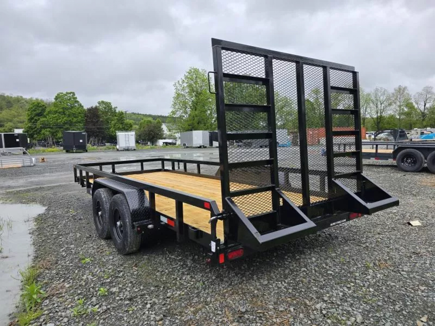 New 2025 Sure-Trac STUTT8218-BP-100 Utility Trailer