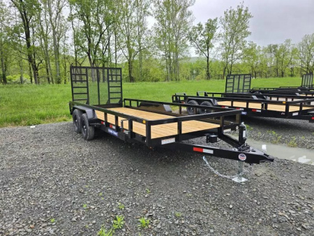 New 2025 Sure-Trac STUTT8218-BP-100 Utility Trailer