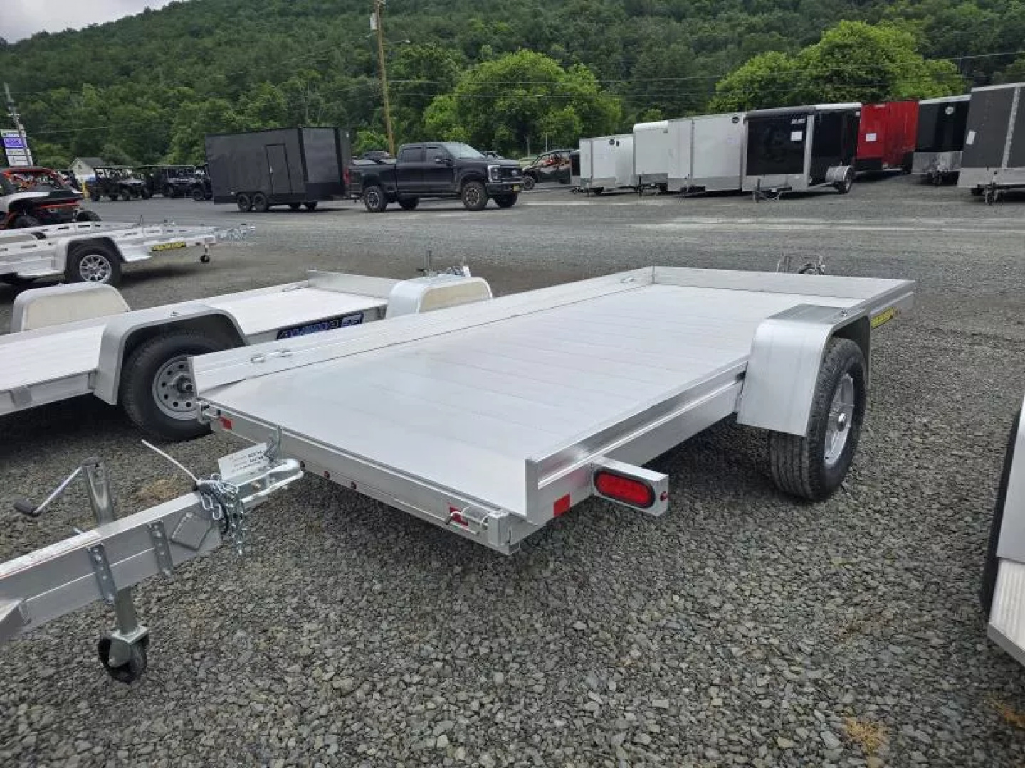 New 2026 Aluma 7212HSLR-S-R Utility Trailer