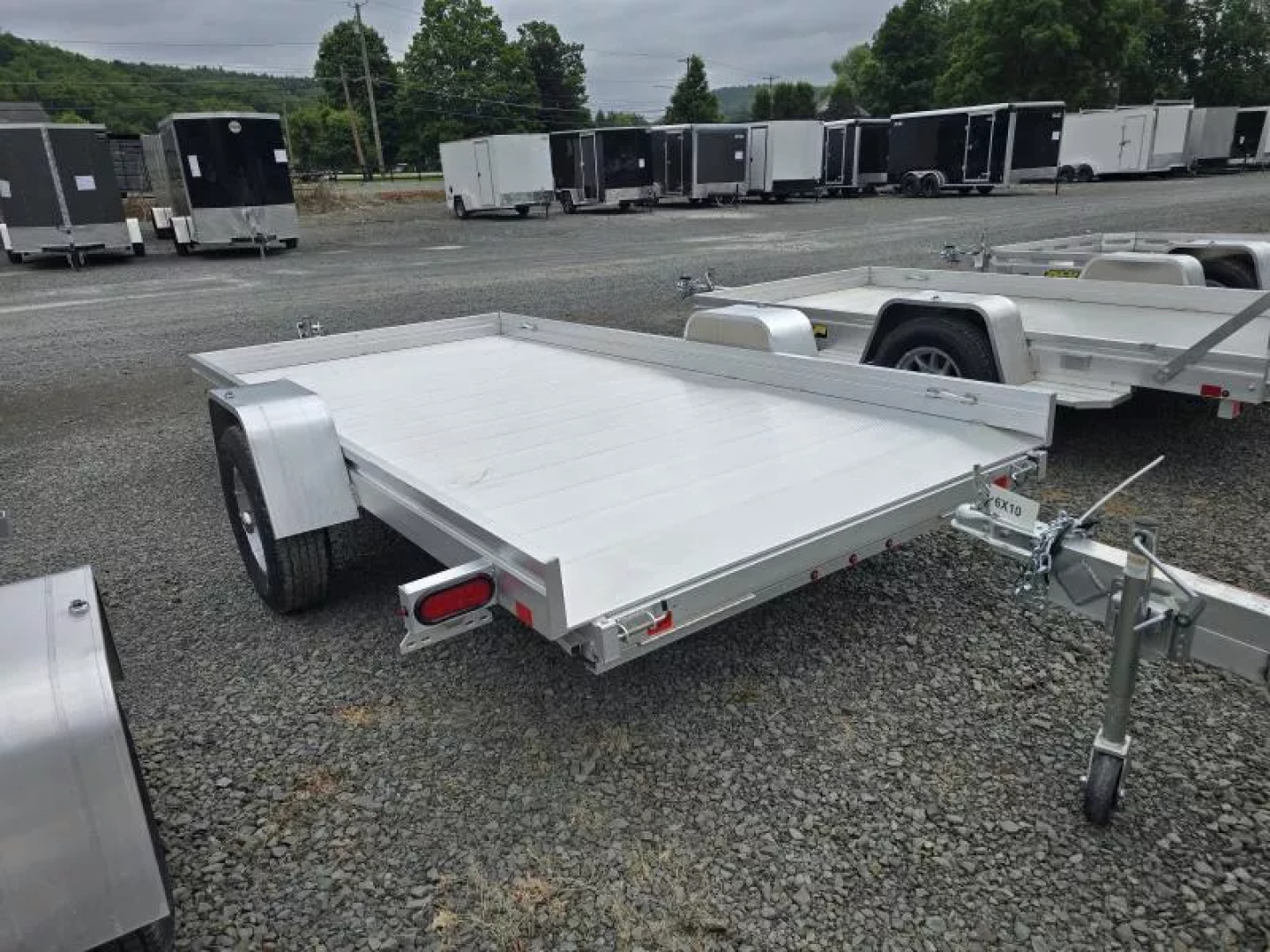 New 2026 Aluma 7212HSLR-S-R Utility Trailer