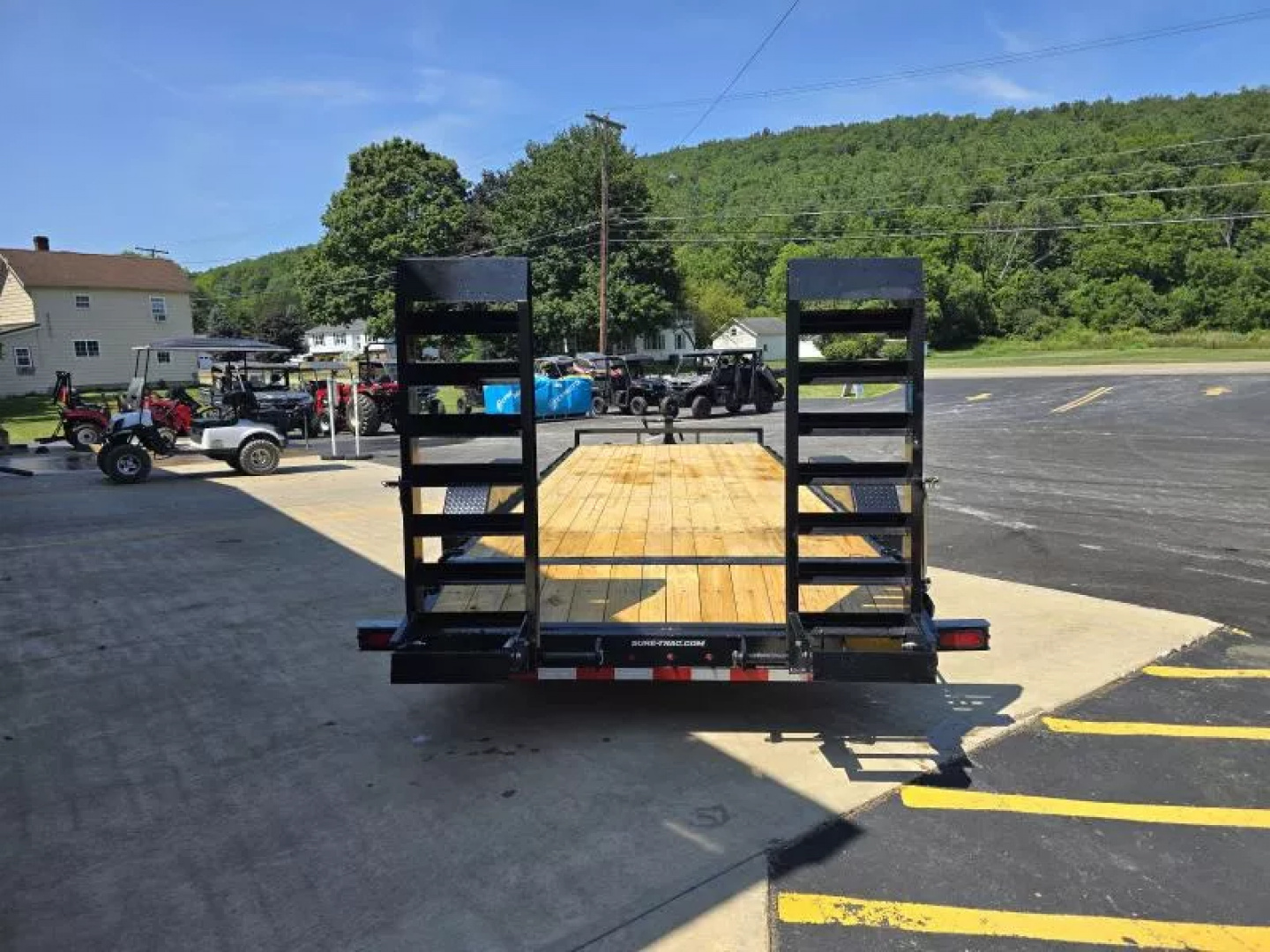 New 2026 Sure-Trac ST8220ET-B-140 Equipment Trailer