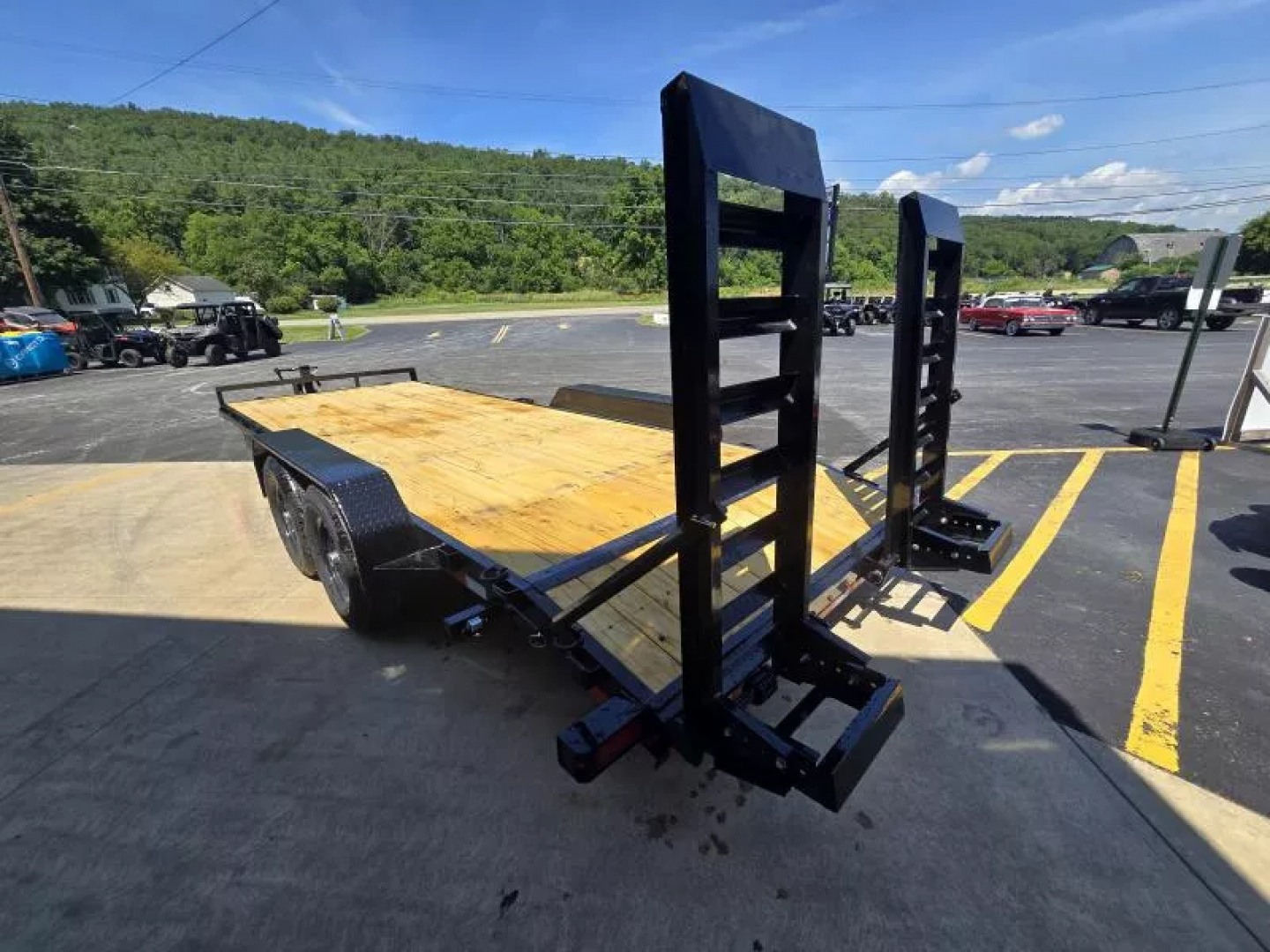 New 2026 Sure-Trac ST8220ET-B-140 Equipment Trailer