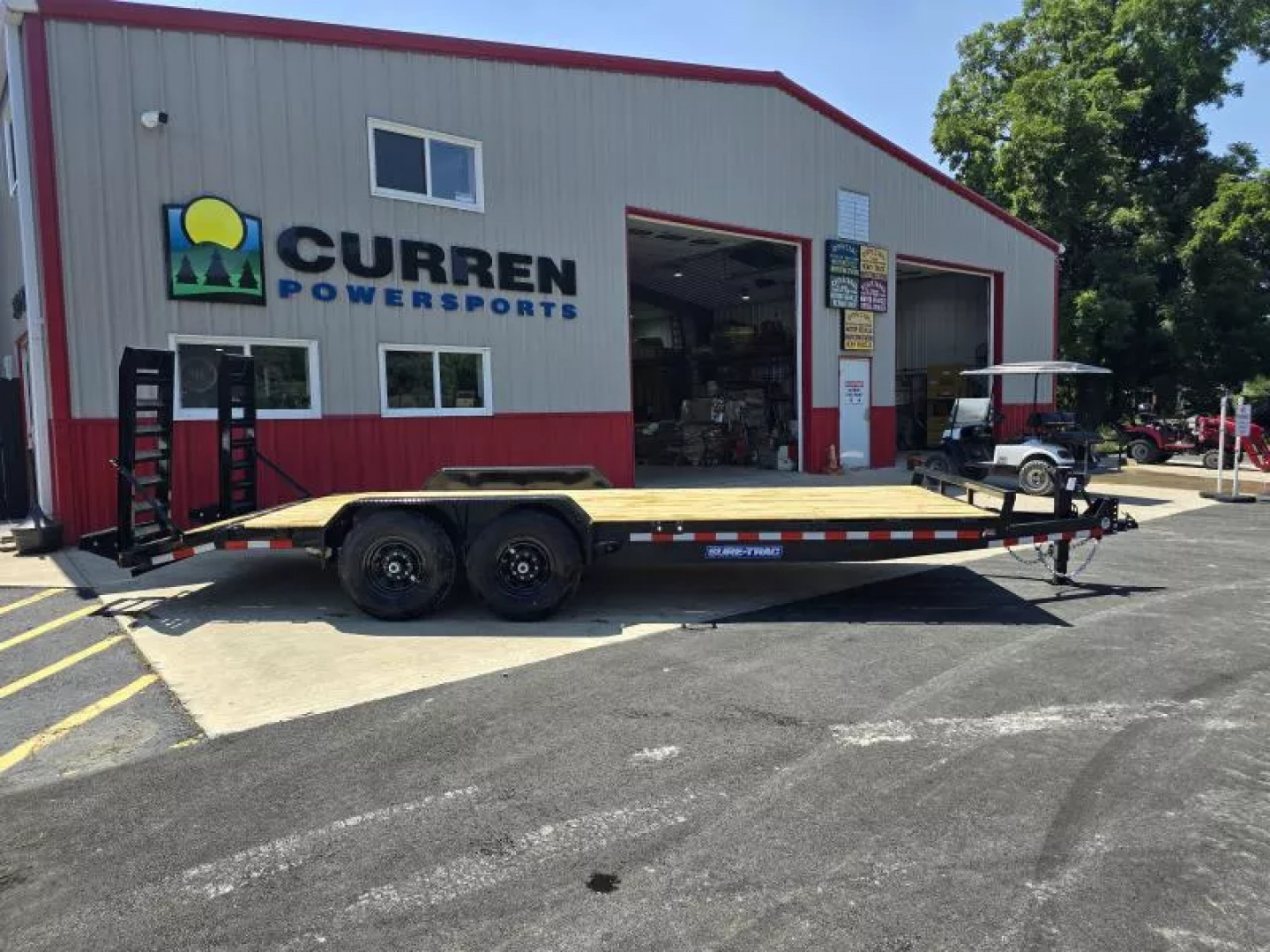 New 2026 Sure-Trac ST8220ET-B-140 Equipment Trailer