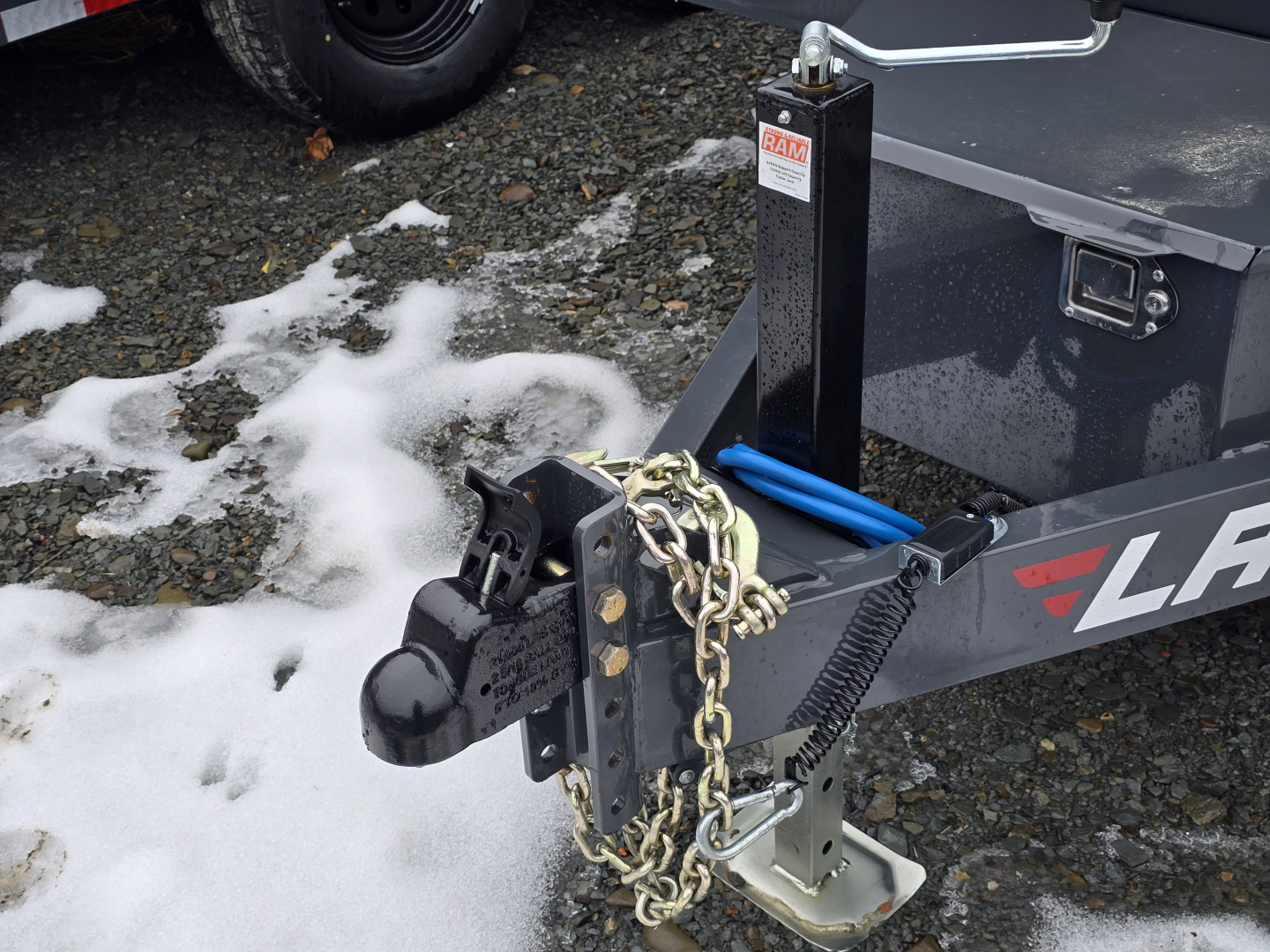 New 2026 Lamar Trailers 6.5x10 10K Dump Trailer- Ramps- Barn Door Gate- Tarp Kit- Spare Tire Carrier- Stake Pockets