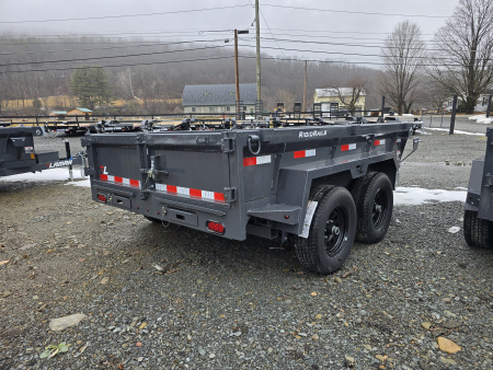 New 2026 Lamar Trailers 6.5x10 10K Dump Trailer- Ramps- Barn Door Gate- Tarp Kit- Spare Tire Carrier- Stake Pockets