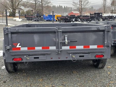 New 2026 Lamar Trailers 6.5x10 10K Dump Trailer- Ramps- Barn Door Gate- Tarp Kit- Spare Tire Carrier- Stake Pockets