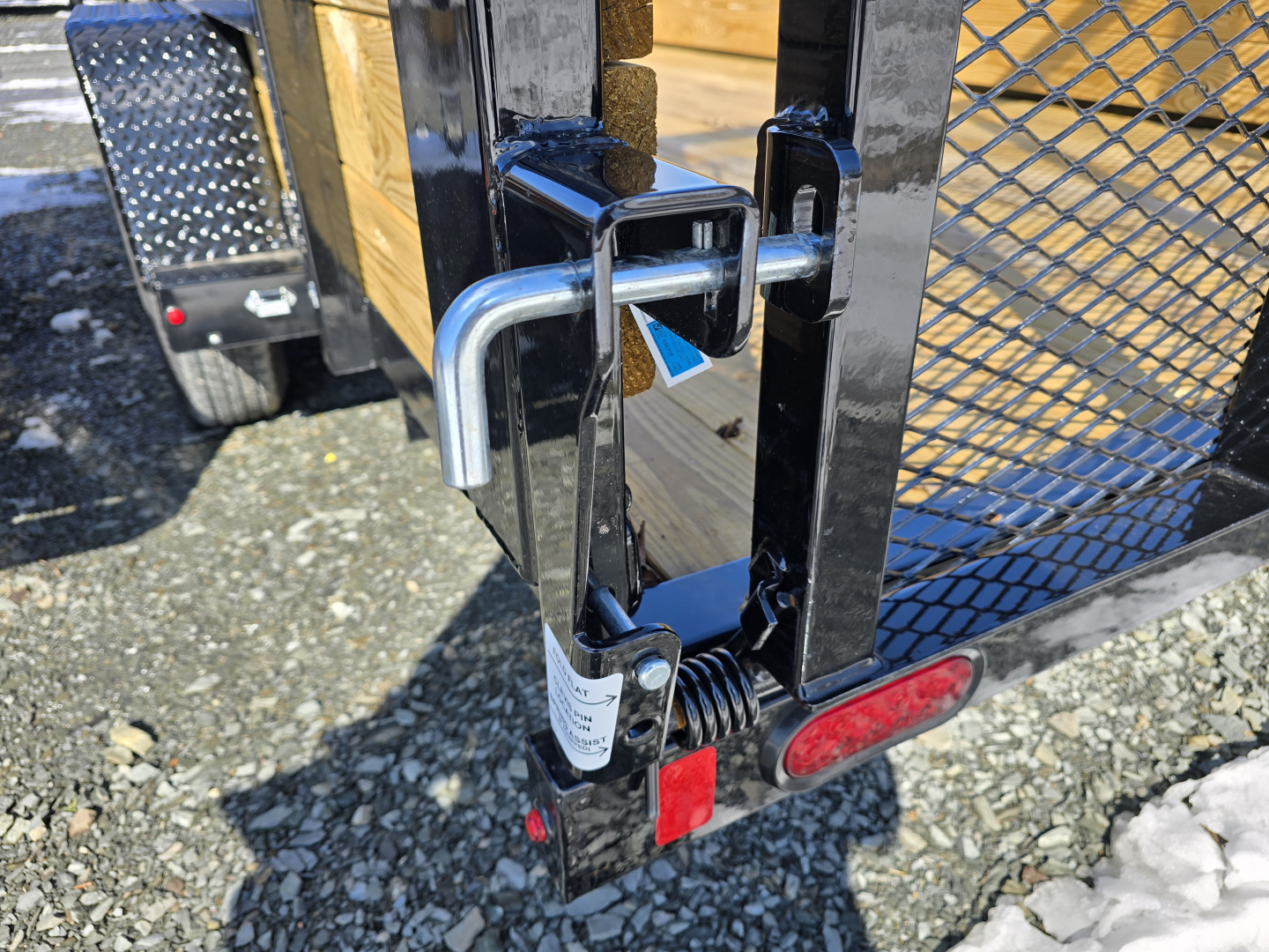 New 2026 Sure-Trac 6x12 3K 3 Board High Side Tube Top Utility Trailer- Fold Flat Ramp- Spare Tire Carrier- D Ring Tie Downs- Pressure Treated Pine Decking