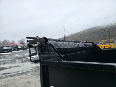 New 2026 Sure-Trac 7x14 14K Dump Trailer- 4' Tall Sides- Ramps- Combo Gate- Spare Tire Carrier- Stake Pockets- Integrated Tarp
