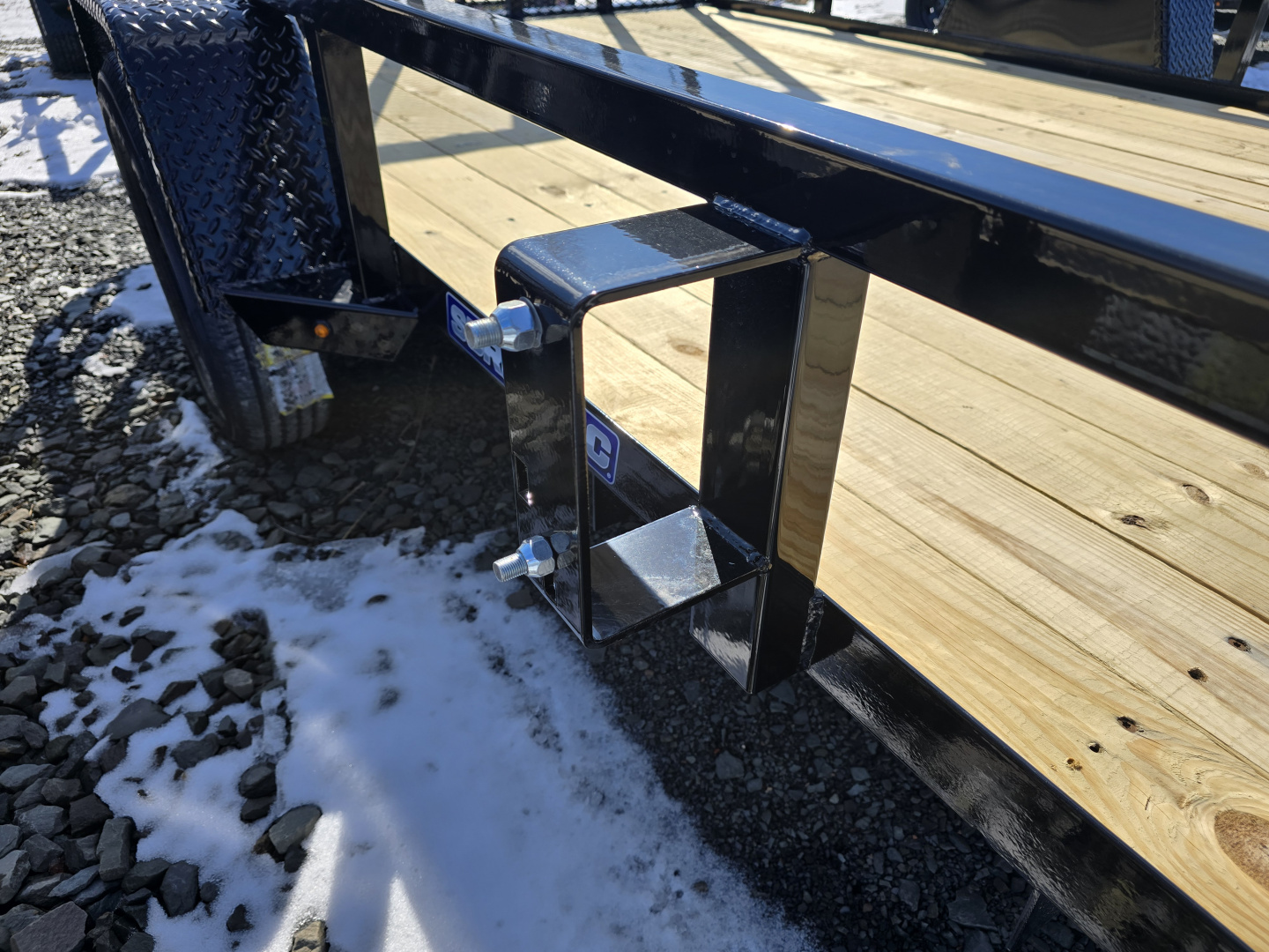 New 2026 Sure-Trac 7x12 3K Tube Top Utility Trailer- Fold Flat Ramp- Self Retaining Gate Pins- Spare Tire Carrier- Pressure Treated Decking