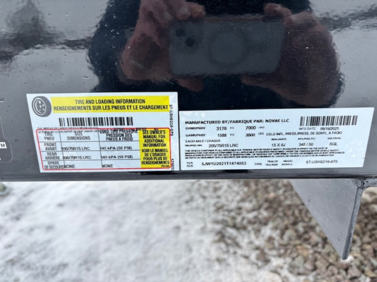 New 2026 Sure-Trac ST-USH8216-070 Utility Trailer * 7X16 7K * STEEL HIGH SIDE * LADDER GATE *