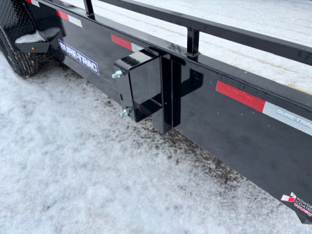 New 2026 Sure-Trac ST-USH8216-070 Utility Trailer * 7X16 7K * STEEL HIGH SIDE * LADDER GATE *