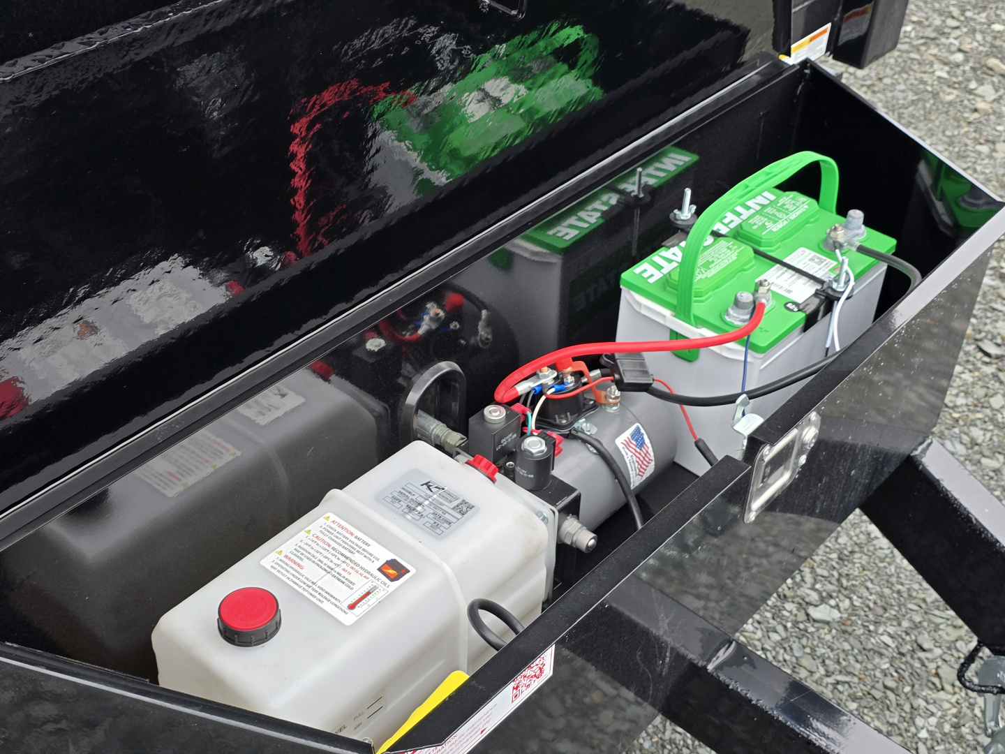 New 2026 Sure-Trac 6x10 10K Dump Trailer- Ramps- Combo Gate- Spare Tire Carrier- Stake Pockets- Integrated Tarp Mount