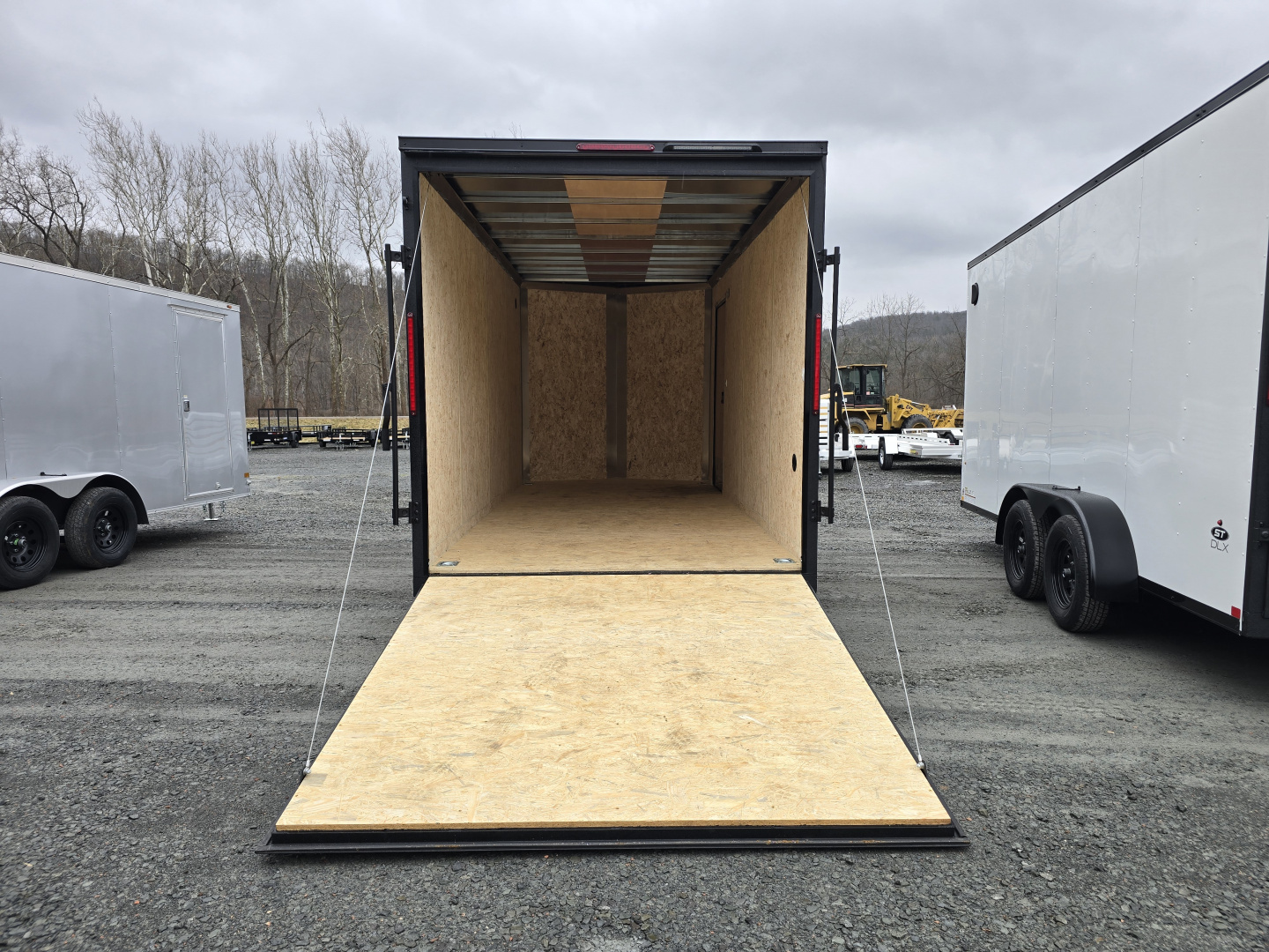 New 2026 Look Trailers 7x16 7K Enclosed Trailer- Ramp Door- 7' Interior Height- 24" OC Studs Crossmembers and Roof Bows- 1 Piece Aluminum Roof- Blackout Trim- 1 Piece Aluminum Roof