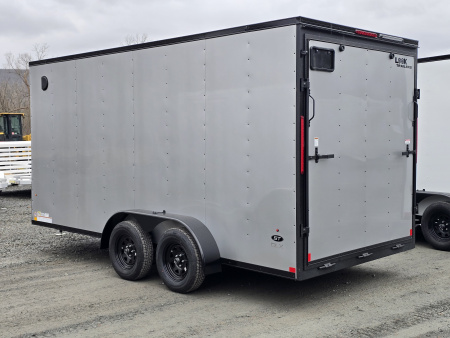 New 2026 Look Trailers 7x16 7K Enclosed Trailer- Ramp Door- 7' Interior Height- 24" OC Studs Crossmembers and Roof Bows- 1 Piece Aluminum Roof- Blackout Trim- 1 Piece Aluminum Roof