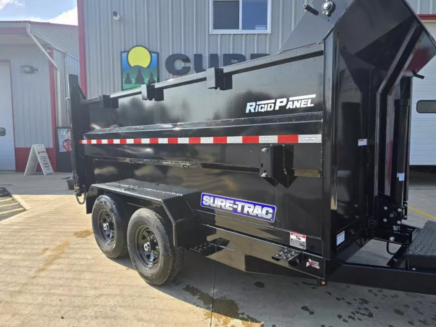 New 2026 Sure-Trac ST8212TLDD4-B-140 Dump Trailer