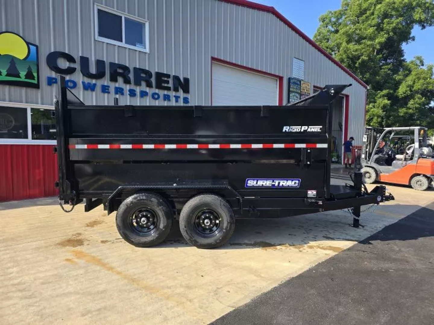 New 2026 Sure-Trac ST8212TLDD4-B-140 Dump Trailer