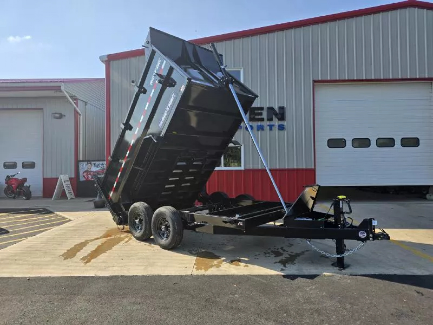 New 2026 Sure-Trac ST8212TLDD4-B-140 Dump Trailer