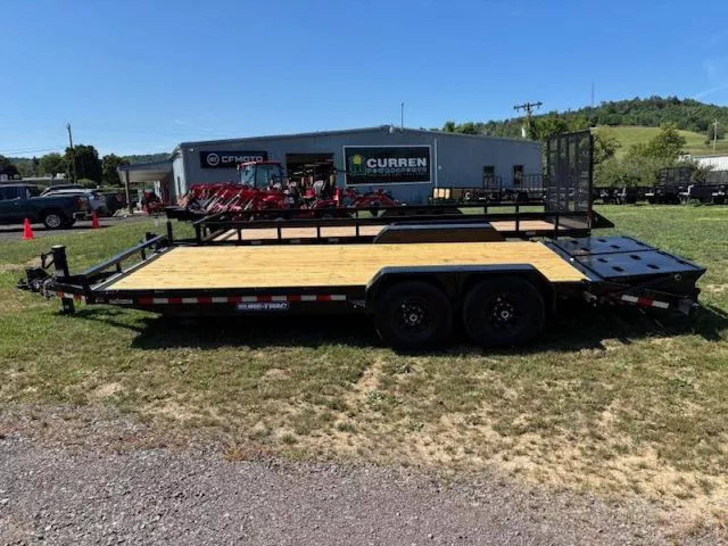 New 2026 Sure-Trac ST82173URET-B-140 Equipment Trailer * 7X17+3 14K * UNIVERSAL RAMPS * 4 D-RINGS * STAKE POCKETS *