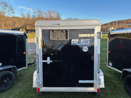 New 2026 Car Mate Trailers CM406CC CUSTOM CARGO Cargo / Enclosed Trailer 4X6 2K * BARN DOOR *