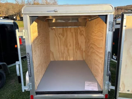 New 2026 Car Mate Trailers CM406CC CUSTOM CARGO Cargo / Enclosed Trailer 4X6 2K * BARN DOOR *
