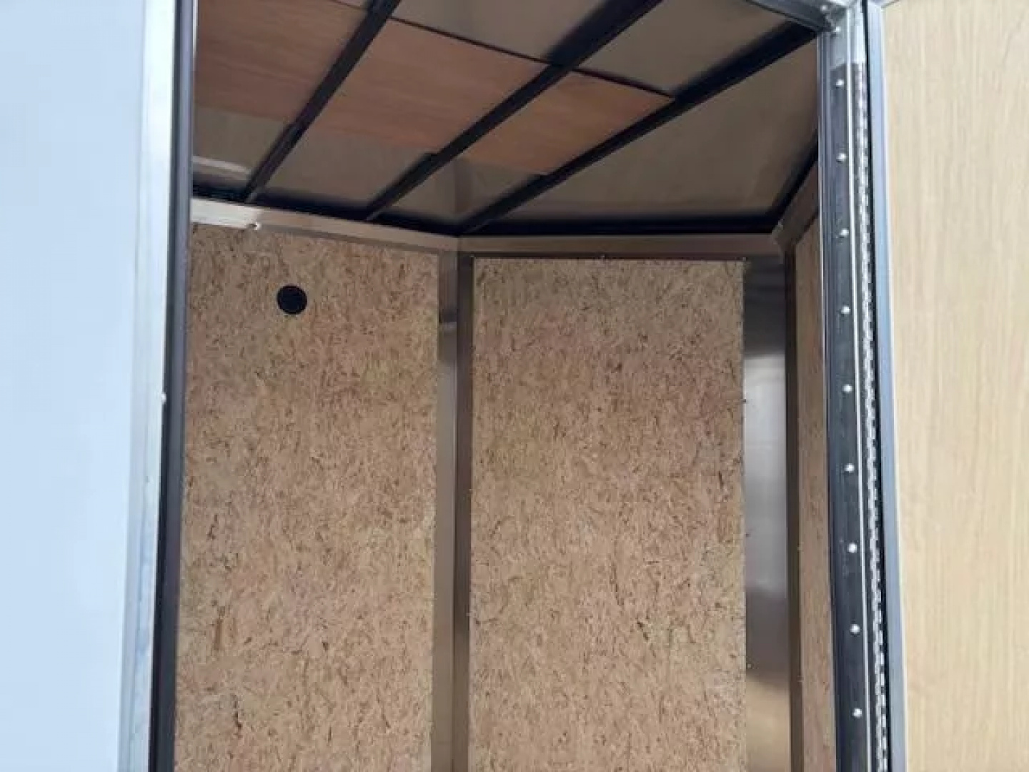 New 2025 Cargo Express KE8414STSV-070 EX DLX Cargo / Enclosed Trailer 7X14 7K * REAR DOUBLE DOOR * 7FT INTERIOR *