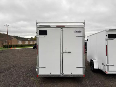 New 2025 Cargo Express KE8414STSV-070 EX DLX Cargo / Enclosed Trailer 7X14 7K * REAR DOUBLE DOOR * 7FT INTERIOR *