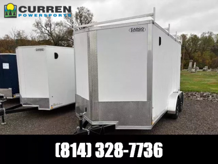 New 2025 Cargo Express KE8414STSV-070 EX DLX Cargo / Enclosed Trailer 7X14 7K * REAR DOUBLE DOOR * 7FT INTERIOR *