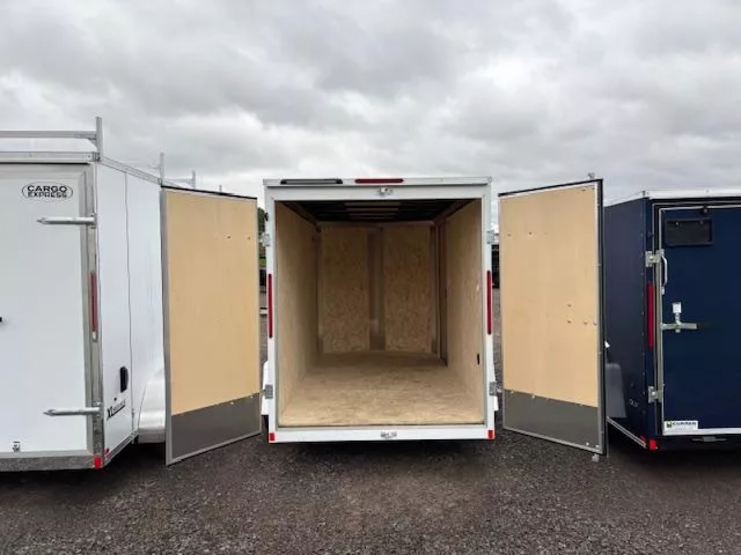 New 2026 Cargo Express KE-DX7212--030 EX DLX Cargo / Enclosed Trailer 6X12 3K * REAR DOUBLE DOOR * 6.5FT INTERIOR *