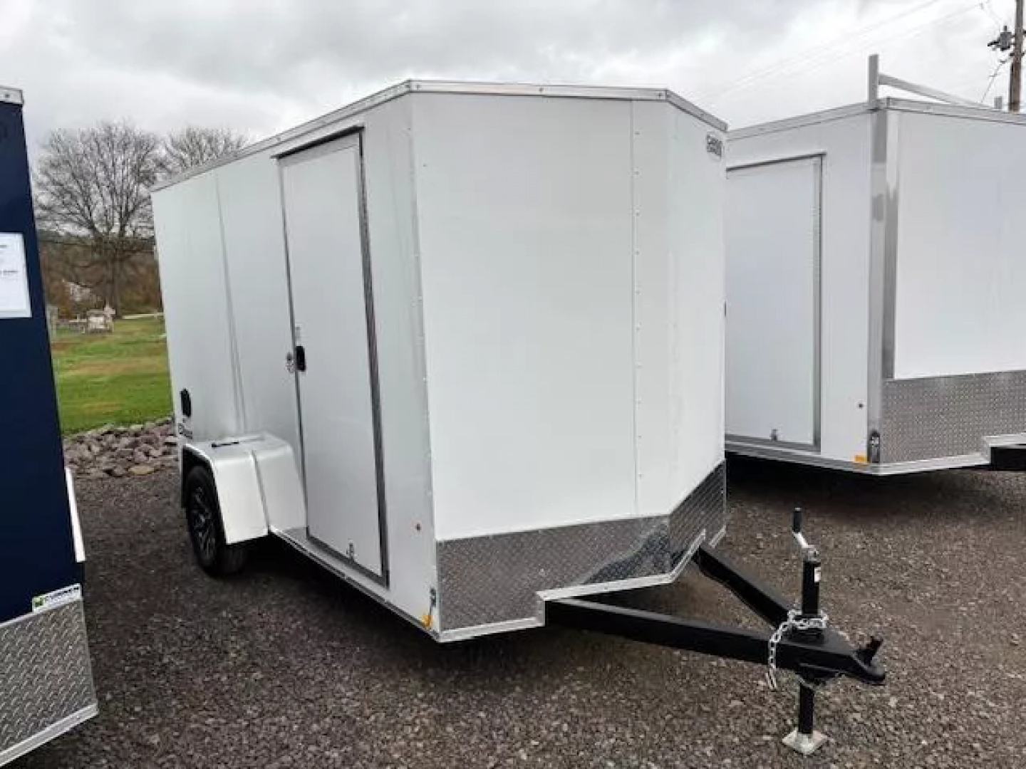 New 2026 Cargo Express KE-DX7212--030 EX DLX Cargo / Enclosed Trailer 6X12 3K * REAR DOUBLE DOOR * 6.5FT INTERIOR *