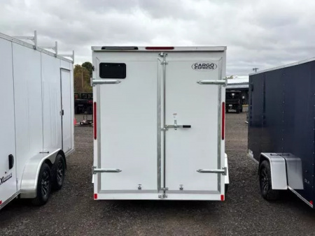 New 2026 Cargo Express KE-DX7212--030 EX DLX Cargo / Enclosed Trailer 6X12 3K * REAR DOUBLE DOOR * 6.5FT INTERIOR *