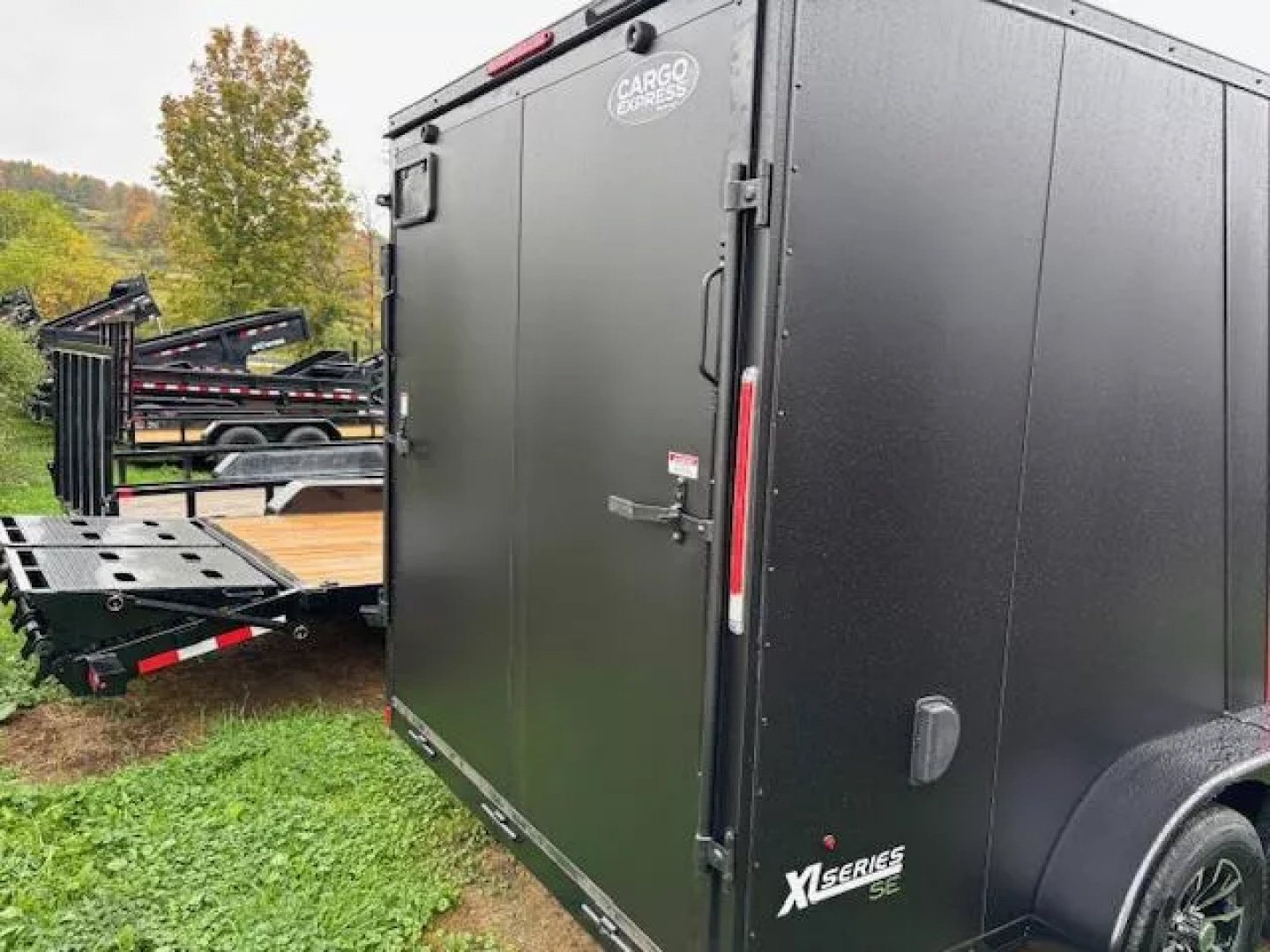 New 2026 Cargo Express KE-SE8416-070 SE Cargo / Enclosed Trailer 7X16 7K * RAMP * 7FT INTERIOR *